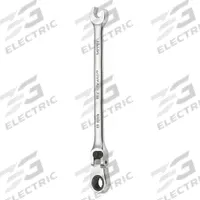 WESTWARD Combination Wrench: Alloy Steel, Chrome, 8 mm Head Size, 5 3/4 in Overall Lg, Flex (MPN 54PP07). Key specifications — attr309600: 8 mm; attr309611: Chrome; attr309610: Alloy Steel; attr309604: No; attr309612: No; attr309613: No; attr309615: No; attr324932: WESTWARD.