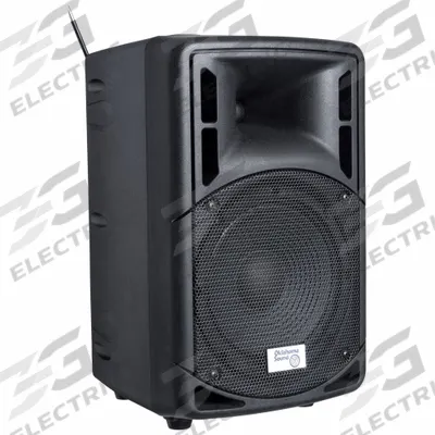 OKLAHOMA SOUND Wireless Public Address System: 11 in Overall Wd, 17 in Overall Ht - Public Address Systems