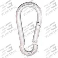 LUCKY LINE PRODUCTS Interlocking Snap: 1 Snaps, 675 lb Working Load Limit, Solid Gate, Steel (MPN 4FCE3). Key specifications — Application Restrictions: Not For Lifting; Brand: LUCKY LINE PRODUCTS; Opening Type: Solid Gate.