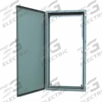 HAMMOND Electrical Enclosure: Steel, 48 in x 24 in x 8 in, NEMA 12/13, w/Panel, Solid Cover, Hinged (MPN 1418Q8). Key specifications — Brand: HAMMOND; Closure Method: Clamps; Knockouts: Not Included.