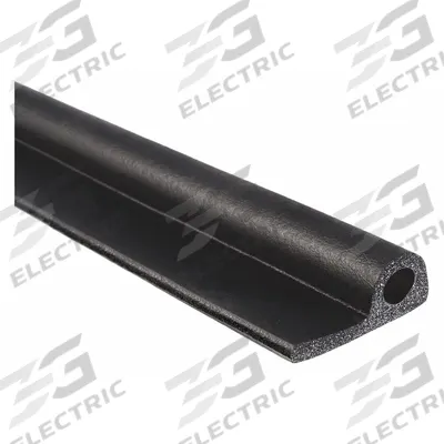 TRIM LOK Seal: P-Shaped, Self-Adhesive Mounting, Std, EPDM, 25 ft Overall Lg - P-Section Foam Rubber Seals