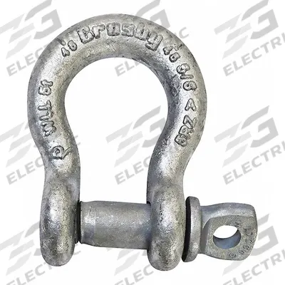 CROSBY Anchor Shackle: Anchor Shackle, 42,000 lb Working Load Limit - High-Strength Anchor Shackles for Lifting