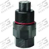 PARKER Hydraulic Quick Connect Hose Coupling: 1 in Coupling Size, Steel, 1.89 lpm Max. Flow Rate (MPN FET-1002-20FO). Key specifications — Body Material: Steel; Thread Size: 1-5/8"-12; Seal Material: Nitrile; Brand: PARKER.