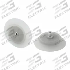 SCHMALZ Vacuum Pad Assembly: Flat, 1/4 in NPT Vacuum Port, 77.2 mm Pad Dia, Clear, 22.5 mm Pad Ht (MPN 10.01.01.15144). Key specifications — attr1019136: 10.01.01.15144; attr1019138: SCHMALZ; attr1019139: 55 A.