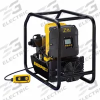 ENERPAC Electric Pump: 10,000 psi Max. Op Pressure, 60 cu in/min Max. Flow Rate, 1 1/2 hp Max. HP (MPN ZE4208TB-QHR). Key specifications — attr941810: ZE4208TB-QHR; attr941817: 2-Position.