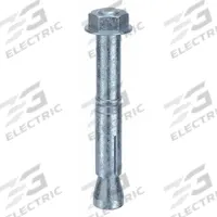 MKT FASTENING Wedge Anchor Bolt: 77 mm Overall Lg, 12 mm Dia, M8 Thread Size, Steel, Steel, 50 PK (MPN M14105301). Key specifications — Brand: MKT FASTENING; Anchor Type: Wedge; Finish Type: Zinc Plated.