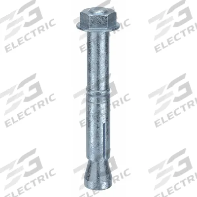 MKT FASTENING Wedge Anchor Bolt: 77 mm Overall Lg, 12 mm Dia, M8 Thread Size, Steel, Steel - Steel Wedge Anchors