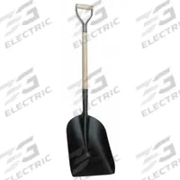 WESTWARD Eastern Scoop: Steel, #2 Blade Size, 11 in Blade Wd, 15 in Blade Lg, 16 ga Gauge, Wood (MPN 4LVR7). Key specifications — attr979006: Steel; attr979016: Scoop Shovel; attr987921: #2; attr979009: WESTWARD; attr979010: Natural.