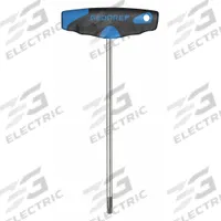 GEDORE Torx Key: 1 Tips, Torx, Std End, T6 Tip Size, Long, Alloy Steel, Chrome, 3 1/8 in Handle Lg (MPN 2142 TX T6). Key specifications — attr1205415: GEDORE; attr1205419: Chrome.