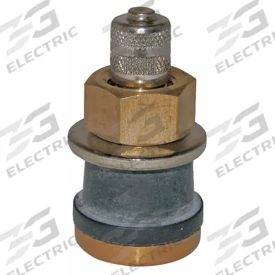 HALTEC Truck/Bus Tire Valve: Tire Valve, Clamp-In, 180° Valve Stem Angle, Straight - Tire Valve Stems