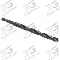 BOSCH Hex Shank Drill Bit: 3/8", 135° Split Point, Black Oxide HSS, Impact Rated (MPN BL2151IM). Key specifications — attr1234973: Impact Rated; attr1234966: BOSCH; attr1234978: 0.3750.