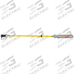 GREENLEE Hydraulic Chain Saw: 75 in Lg, 13 in, 2,000 psi, 8 gpm Max, Fiberglass Handle (MPN 38568). Key specifications — Return Port: 3/4 in - 16 SAE O-Ring; Product Type: Long Reach Chain Saw; Handle Material: Fiberglass; Pressure Port: 9/16 in - 18 SAE O-Ring; Brand: GREENLEE.