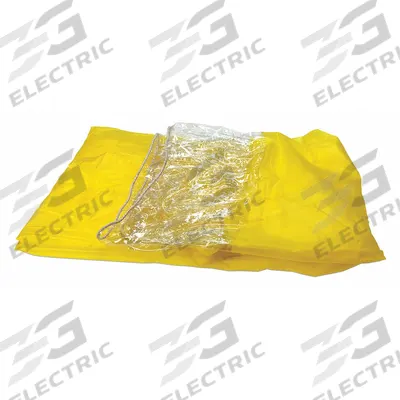 GRAINGER Filter Change Out Bag: 84 in Actual Dp, 84 in Actual Ht - HEPA Change-Out Bags