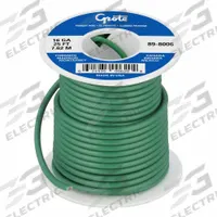GROTE Primary Automotive Wire: GPT, 25 ft, 1 Conductor, 16 AWG, Green, 60 V Volt (MPN 89-8006). Key specifications — Brand: GROTE.