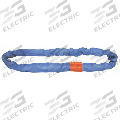 LIFT-ALL Roundsling: Type 5, Polyester, Polyester, 11 ft Sling Lg - Endless Round Slings