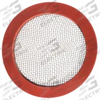 Cam and Groove Gasket: 1/2 in For Coupling Size, Red, 1 in Outside Dia, Flat with Screen, Silicone (MPN ZUSA-CAM-S20S-1/2). Key specifications — Color: Red; Color Code Stripe: None; Metal Detectable: No; Durometer: 60A; Gasket Material: Silicone; Brand: USA INDUSTRIALS.