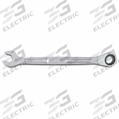 PROTO Combination Wrenches: Alloy Steel, Full Polish Chrome, 18 mm Head Size - Metric Spline Ratcheting Combination Wrenches