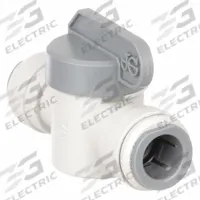 JOHN GUEST Manual Two-Way Ball Valve: 1/2 in, Acetal, Straight, Push x Push (MPN PISV0416S). Key specifications — Brand: JOHN GUEST.