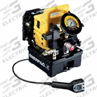 ENERPAC Electric Pump: 10,000 psi Max. Op Pressure, 20 cu in/min Max. Flow Rate, 1/2 hp Max. HP (MPN PMU10427Q). Key specifications — attr941810: PMU10427Q; attr941817: 2-Position.