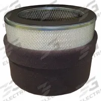 SOLBERG HEPA Cartridge Filter: Fiberglass, 14.45 in Overall Ht, 9 in Inside Dia, HE376P. Key specifications — attr59866: HE376P; attr59869: SOLBERG; attr59875: FS-376P-600F.
