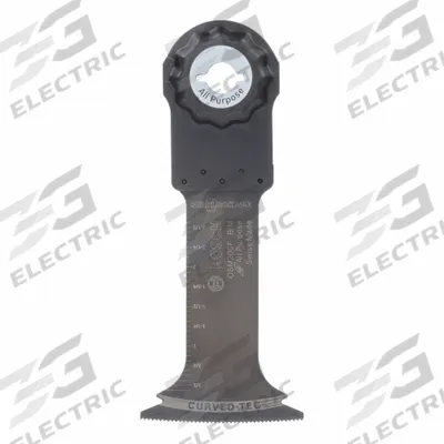 BOSCH Oscillating Tool Blade: 2 in Blade Wd, 4 in Overall Lg, Plunge Cutting - Starlock Max Mounted Blades