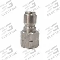 AR NORTH AMERICA Quick-Connect Plug: 3/8" (F) NPT, 3/8" (M) NPT (MPN AL-PLUG3/8BSS)