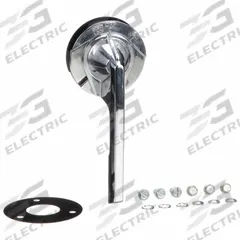 SQUARE D Handle Assembly: Handle Assembly, 2/3 Poles, 6 in Chrome-Plated Handle (MPN 9421LC46). Key specifications — For Use With: PowerPact(R) B, H, J, D, and L Circuit Breakers; Number of Poles: 3; Includes: 6 in Chrome-Plated Handle; Brand: SQUARE D; Accessory Type: Handle Assembly.