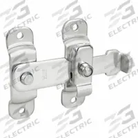 SUGATSUNE Window Latch: Bar Latch, Handle Not Included, Non-Handed, 1 1/32 in Overall Lg, Frame (MPN BLL-100). Key specifications — Brand: SUGATSUNE; For Use With: Sliding Windows; Finish: Polished; Color: Silver; Handing Orientation: Non-Handed; Mounting Location: Frame; Product Type: Window Latch.
