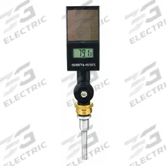 APPROVED VENDOR Digital Thermometer: 3.5 in Stem Lg, -50°F to 300°F /-45°C to 150°C, ±1% Accuracy (MPN 6CMZ2). Key specifications — Thread Type: UNEF; Brand: APPROVED VENDOR; Accuracy: ±1 %.