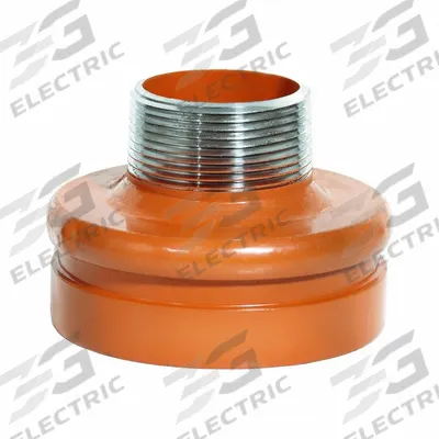 GRUVLOK Metal Pipe Elbow: Concentric Reducer, 6 in x 1 in - Grooved Pipe Fittings