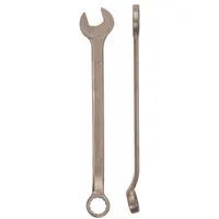 AMPCO Combination Wrench: Aluminum Bronze Nickel, Natural, 1 3/16 in Head Size, 15 3/4 in Overall Lg (MPN W-673A). Key specifications — attr309539: 1-3/16 in; attr309567: No; attr324930: AMPCO.