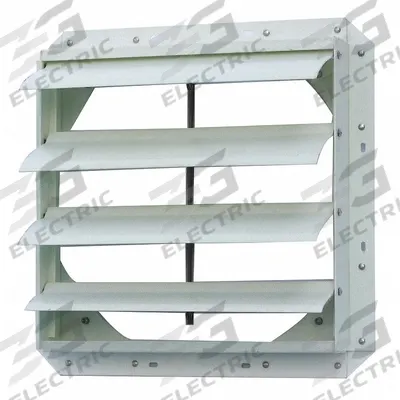 Dayton Manual Damper: Manual Damper, 1BLJ1 - Replacement HVACR Fans, Filters & Ventilation Parts