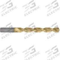 CLEVELAND Jobber Length Drill Bit: #34, 135° Split Point, TiN-Coated Cobalt, Fast Spiral (MPN C16646). Key specifications — attr1229327: 0.1110.