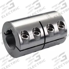 RULAND MANUFACTURING Rigid Shaft Coupling: 15 mm Bore Dia 1, 15 mm Bore Dia 2, Round Keyed, Clamp On (MPN MCLC-15-15-SS). Key specifications — attr870078: RULAND MANUFACTURING.