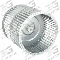 Blower Wheel: Forward-Curved, 10 3/4 in Dia, 10 3/8 in W, CW Hub End, Steel Wheel, 2 Inlets, Convex (MPN VTSYZ1010IWG). Key specifications — Manufacturer Part Number: VTSYZ1010IWG; Brand: DAYTON; Compatible with Grainger Part Number: 7HL63; Compatible with Brand: Dayton; Product Type: Blower Wheel; Rotation: CW Hub End.