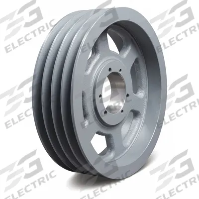 APPROVED VENDOR V-Belt Pulley: 5V2800, 4 Groove, 28 in OD, Bushed Bore - Bushed-Bore Cast-Iron Wedge V-Belt Pulleys
