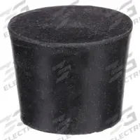 Stopper: Natural Rubber, 11 Stopper Size, 48 mm Bottom Dia, 56 mm Top Dia, 25 mm Overall Ht, Black (MPN RST11-S). Key specifications — Brand: APPROVED VENDOR; Color: Black; Stopper Size: 11; Material: Natural Rubber.