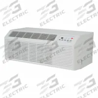 HOTPOINT Packaged Terminal Air Conditioner: 350 sq ft – 400 sq ft, 9,400 BtuH, 208/230V AC, 6-20P (MPN AHES09D3XXA). Key specifications — attr1147912: 208/230V AC; attr1147921: HOTPOINT.