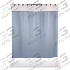 CORTECH Shower Curtain System: Plastic, Hook-and-Loop Mounting, 1 (MPN CCUR11087). Key specifications — Material: Plastic; Mounting Style: Hook-and-Loop.