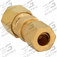 APPROVED VENDOR Compression Fitting Union: 3/8 in OD x 5/16 in OD Fitting Size, Brass (MPN 700082-0605). Key specifications — Brand: APPROVED VENDOR.