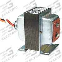 FUNCTIONAL DEVICES INC / RIB Class 2 Transformer: 40 VA Power Rating, 120V AC/208V AC/240V AC (MPN TR40VA040). Key specifications — Brand: FUNCTIONAL DEVICES INC / RIB; Connection - Primary: Wire Lead; Connection - Secondary: Wire Lead; Input Voltage: 120V AC; Mounting: Hub; Output Voltage: 24V AC.