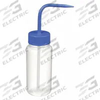 DYNALON Wash Bottle: 250 mL, No Imprinting, Blue, Wide, Std Spout Spout, Colorless, 60 mm Body Dia (MPN 3YJW8). Key specifications — Closure Color: Blue; Vented/Nonvented: Nonvented; Body Color: Colorless; Brand: DYNALON; Imprinting Group: No Imprinting or Write On.