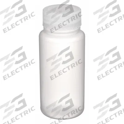 APPROVED VENDOR Laboratory Bottle: Polypropylene, 250 mL, 8 fl oz, Closure Included - Polypropylene Wide Mouth Round Lab Bottles