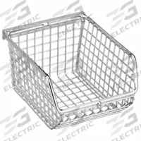 QUANTUM STORAGE SYSTEMS Hang and Stack Bin: 4 1/4 in x 5 1/4 in x 3 in, Silver, 240 lb Load Capacity (MPN QMB510C). Key specifications — Electrostatic Discharge: Not Electrostatic Discharge Conductive; Brand: QUANTUM STORAGE SYSTEMS; % Recycled Content: 0%.