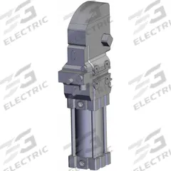 SMC Power Clamp Cylinder: 40 mm Bore Dia, CKZT, NPT, Turck, Without Arm Arm, 45° Arm Opening Angle (MPN CKZT40TN-45T). Key specifications — attr946038: CKZT; attr1126193: Without Arm; attr1122800: Turck; attr945997: SMC.