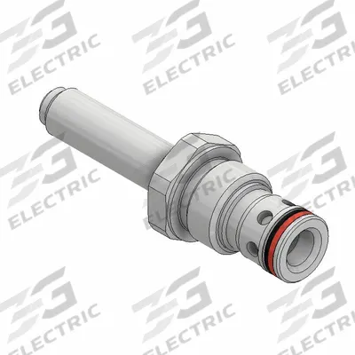 Parker Poppet Valve: Steel, Screw-In, Two Positions, Normally Open, Two-Way - Solenoid Cartridge Valves