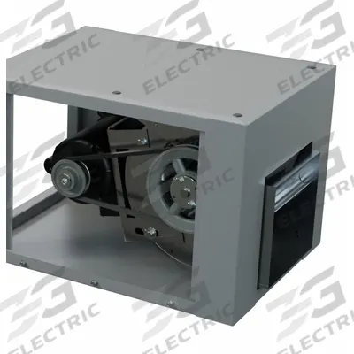 DELHI Blower: 18 1/2 in Wheel, Belt Drive - Belt-Drive Blowers without Drive