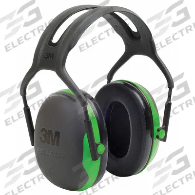 3M PELTOR Earmuffs: Over-the-Head Earmuff, Passive, 22 dB NRR, Dielectric - Over-the-Head Earmuffs