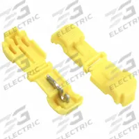 3M Insulation Displacement Connector: 1 Ports, Yellow, 12 AWG – 12 AWG Run Size Range, 600 V (MPN 953K-BULK). Key specifications — Brand: 3M; Moisture Resistant: No.