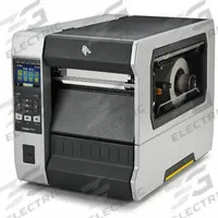 ZEBRA Desktop Printer: Direct Thermal/Thermal Transfer, 6.6 in Max. Print Wd, Tear Off Dispensing (MPN ZT62062-T0101A0Z). Key specifications — Dispensing Style: Tear Off; Print Speed: 12 in/sec; Screen Type: Color Touch Screen; Wire Communication: Wired; Printer Series: ZT600; Brand: ZEBRA; Printer Connectivity: RS232 Serial.